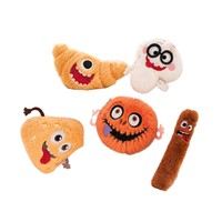 Meilleure vente transfrontalière : Pendentif en peluche amusant en forme de citrouille d'Halloween, porte-clés créatif en forme de baguette, breloque décorative pour sac, figurine