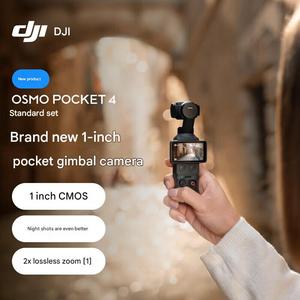 2026 New Product D JI Pocket 4 Creator Combo <b>Gimbal</b> <b>Camera</b> 2.0 Inch Screen 4K Video Anti-shake AI Tracking MicroSD Support - Product Image 2