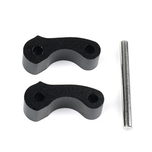 Getitall – charnières de verrouillage de fenêtre en aluminium, pour Toyota Tacoma Tundra 95-04 00-06, pièces de rechange noires - Product Image 5