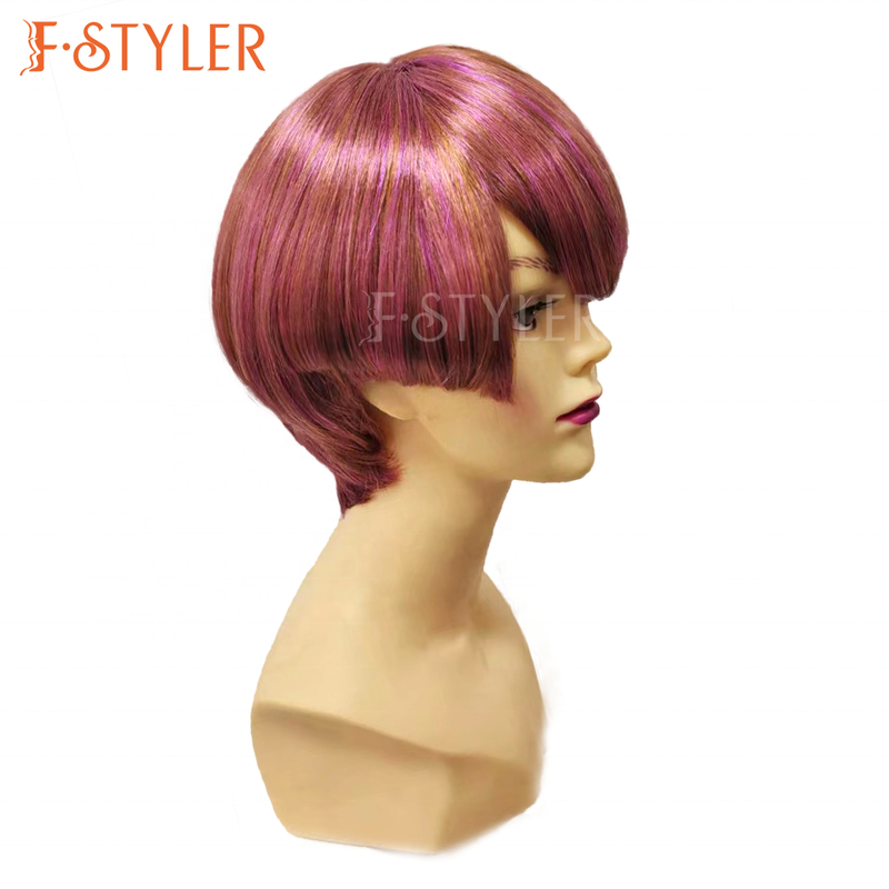 FSTYLER Fashion Layered Wigs Full Synthetic