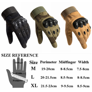 Gant tactique dur à écran tactile Sport de plein air cyclisme Paintball chasse gants complets - Product Image 5