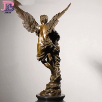 Sculpture de déesse moderne en bronze, finition aérographe, décoration artistique durable pour cadeaux de fêtes