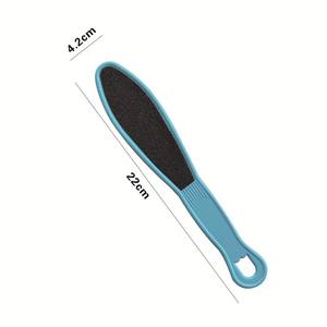 Meuleuse de pieds exfoliante professionnelle lime à pied en papier de verre Double face lime à pied en plastique avec logo personnalisé - Product Image 3