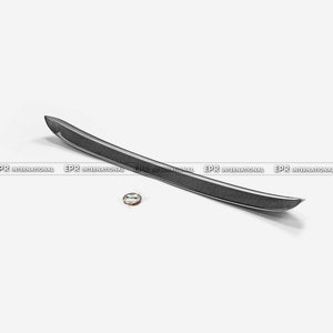 Aileron de toit arrière en carbone de type AM haute résistance pour Hyundai CN7 Facelift, installation adhésive directe - Product Image 3