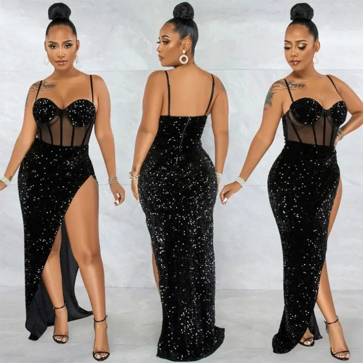 beaded irregular dress Metallic Mini Celeb Style Dress – Aclosy