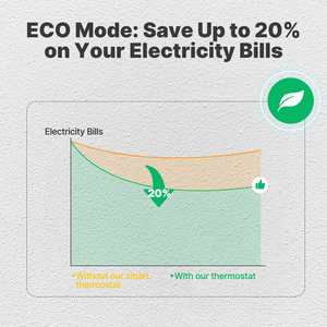 Termostato Inteligente WiFi LangYeao 16A para Caldera de Agua, Eléctrica y de Gas, Compatible con <span class=keywords><strong>Alexa</strong></span> y Google Home, Modo ECO Programable Semanalmente - Product Image 5