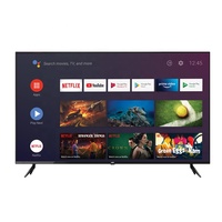 Téléviseur LED intelligent 43 pouces avec logo personnalisable du fabricant, Google Android, USB, 4K UHD, Full HD, 50/60 Hz, petit cadre, écran plat pour