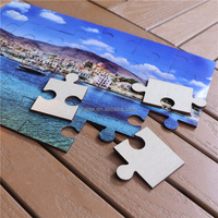 Wärmepressdruck Individuelle Holzfarbe MDF-Rohlinge Sublimations-Puzzles Hersteller 30 Teile A4-Größe Weiß SGS Holzpuzzle