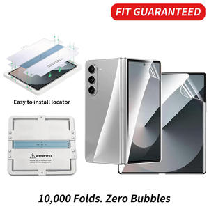 ฟิล์มกันรอยไฮโดรเจลใสคุณภาพสูงแบบ HD สำหรับ Samsung Z Fold 8 พร้อมอุปกรณ์ช่วยติดตั้งง่าย ผลิตโดย OEM ODM ฟิล์ม TPU นิ่ม - Product Image 1