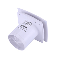 Ventilateur d'extraction axial électrique mural Blauberg 2024 AC haute puissance silencieux en plastique pour usage en restaurant, OEM/ODM, ventilation domestique