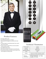 Cerradura Eléctrica con Lector de Tarjetas para Hotel, Apartamento, Tarjeta Electrónica, Tarjeta RFID, Cerradura para Casa con Software de Gestión de Cerraduras para Hotel