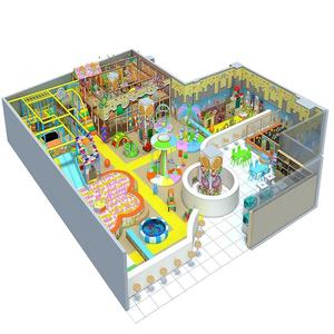 Design personnalisé Candy Thème Village Town Aire de jeux pour enfants Centre de jeux intérieur pour enfants avec piste de danse pour enfants - Product Image 2