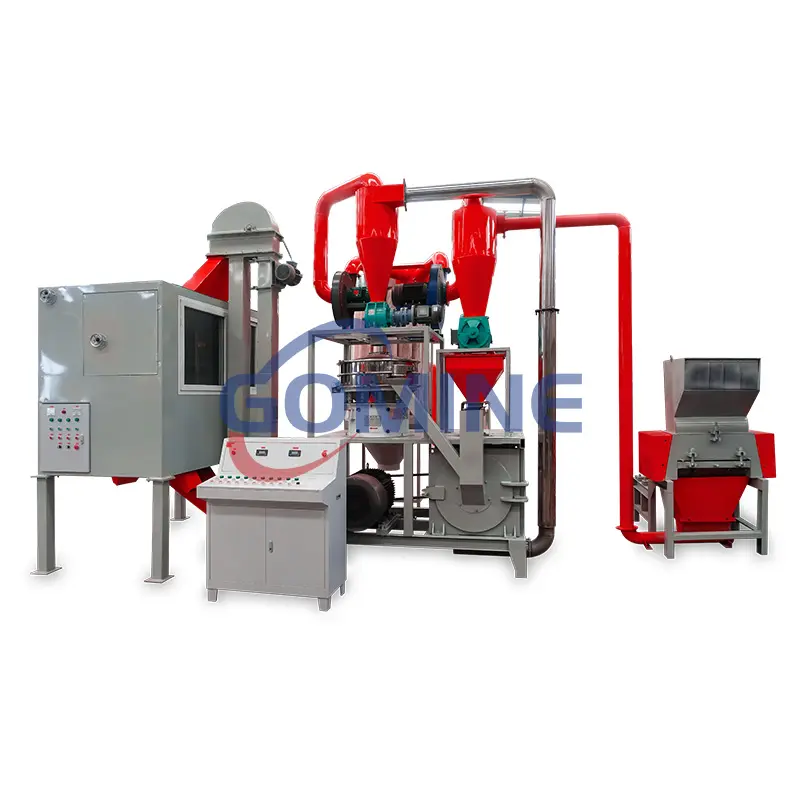 Manufacturer Blister Foil Bag Separator Aluminum Plastic Recycling Machine Plant