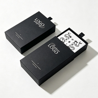 Boîte à tiroir rigide écologique personnalisée par le fabricant, ensemble de cartes de jeu de luxe personnalisées avec boîte coulissante