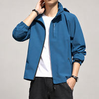 Liquidation - Sans Retour - Blouson Bomber Sportif Léger et Imperméable pour Homme avec Fermeture Éclair - Collection Automne