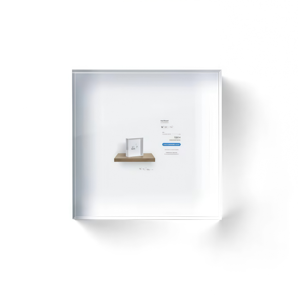 Custom Modern Square Acrylic Block with UV Printing Logo Product Brand ...