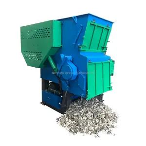 one shaft shredder for plastic pvc lump