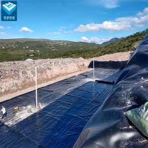 Chất Lượng Cao Nhà Máy Tốt Nhất Giá <span class=keywords><strong>HDPE</strong></span> Geomembranes Cho Cá Trang Trại Ao Lót Đập Lót Cho Bãi Rác - Product Image 4
