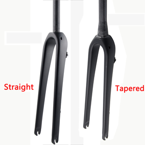 Nouvelle <span class=keywords><strong>fourche</strong></span> de vélo de route/gravel 700C UD entièrement en fibre de carbone, pour <span class=keywords><strong>cyclocross</strong></span>, avec frein à <span class=keywords><strong>disque</strong></span> plat, QR, tige droite et conique - Product Image 1