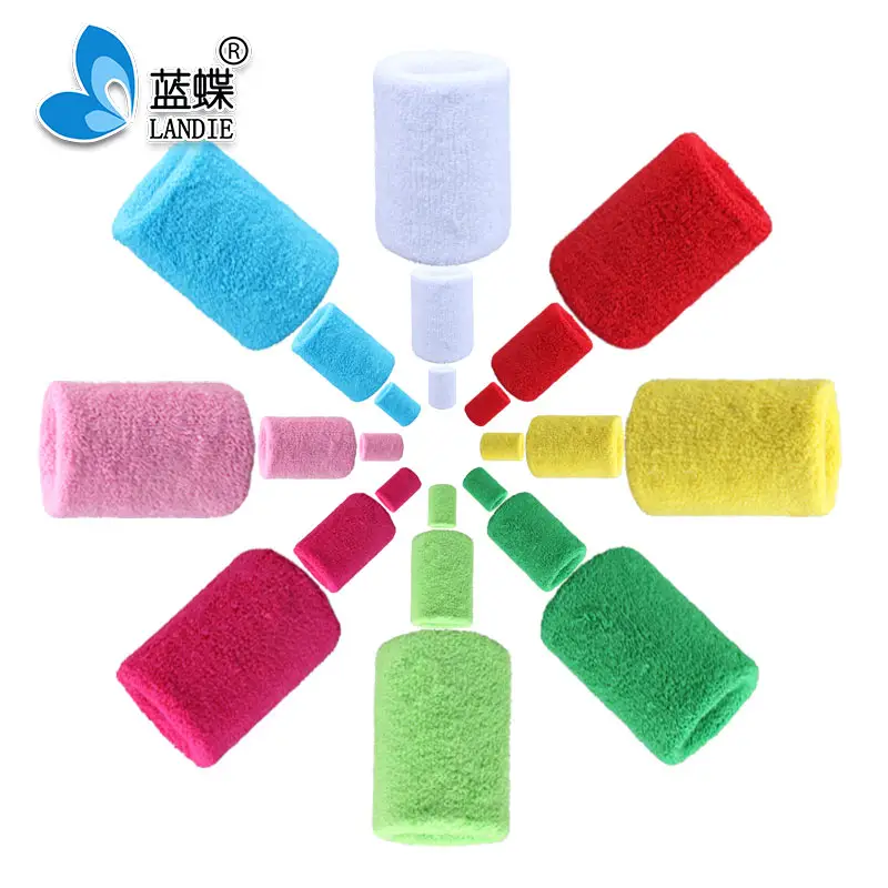 High Quality breathable terry cloth sweatband basketball sweatband