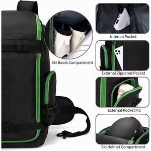 Muestra Gratuita de Bolsa Ligera para Equipo de Esquí, Mochila para Botas de Snowboard, Bolsa de Viaje para Snowboard - Product Image 5