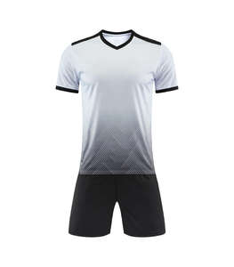 Сетчатая дышащая оптовая продажа 100% Полиэстеровая Национальная футбольная одежда сублимационная футбольная Майка набор на заказ Мужская Футбольная форма - Product Image 6