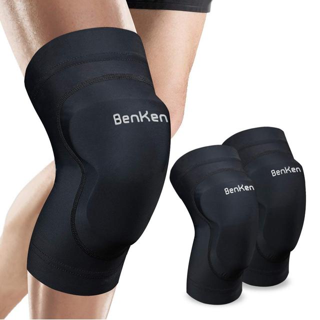 Benken Basketball Tennis Sport Kneepad Adult Baseball Golf  Fitness Protective Knee Brace Non-Slip Sports Men Women Knee Pads