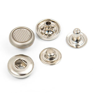 Botón a Presión de Metal de Aleación de Zinc Plateado de 15 mm con Diseño y Color Personalizados - Product Image 4