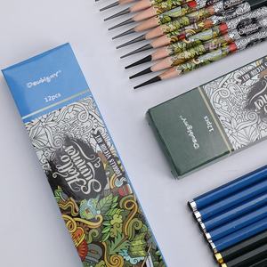 Dr. Youbigny — crayons à charbon de bois naturel, enveloppés dans une boîte en papier, 12 pièces, pour le thème de recherche dans la Jungle - Product Image 3