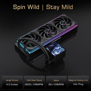 LOVINGCOOL OEM ODM مبرد مياه سائل تبريد Pc ، CPU ، مع شاشة عرض LCD - Product Image 2