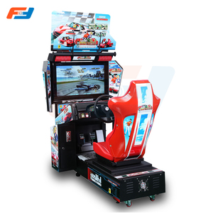 Xe đua trò chơi máy lái xe mô phỏng 5D với đua mô phỏng buồng lái chơi game ghế cho doanh số bán hàng - Product Image 1