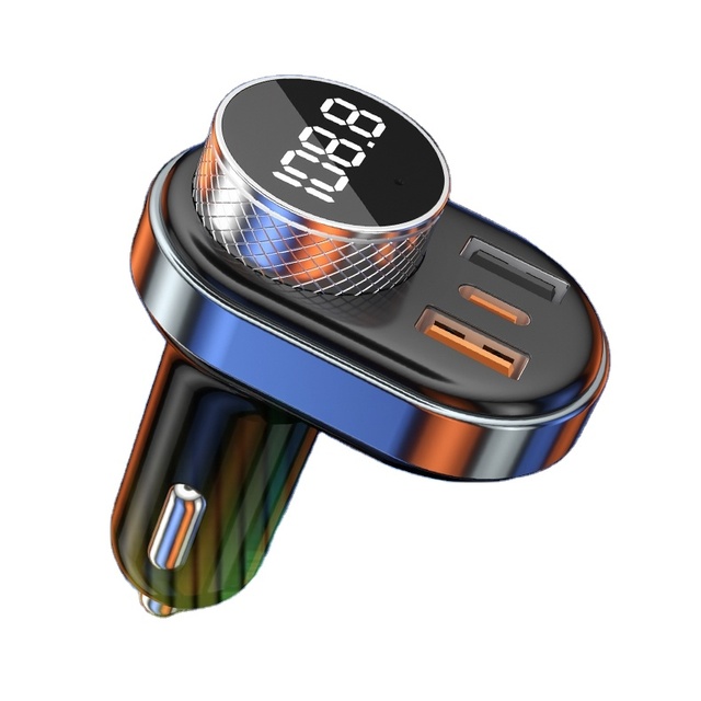 Dc 5v 3A Bluetooth Car Charger Mp3 Player Hands Free Phone Audio Kits Car Audio Usb Tf Bluetooth Fm Transmitter