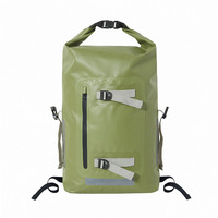 Sac à dos étanche pliable en bâche PVC 500D pour le camping et la natation