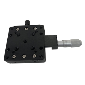 कॉम्पैक्ट मैनुअल रैखिक अनुवाद चरण 40 मिमी 13 मिमी यात्रा सटीकता माइक्रोमीटर ड्राइव ऑप्टिकल और प्रयोगशाला संरेखण के लिए - Product Image 1