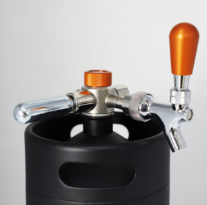 Bình làm mát bia mini di động bằng thép không gỉ 2l/3.6l/5l kèm bình CO2 cho doanh nghiệp hoặc gia đình - Product Image 2