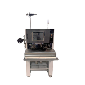 Machine à dénuder, insérer des joints et sertir les fils semi-automatique à double fil Sinrad SR-WS02S, entraînée par un servomoteur, capacité de 1200-1500 pièces/heure - Product Image 4