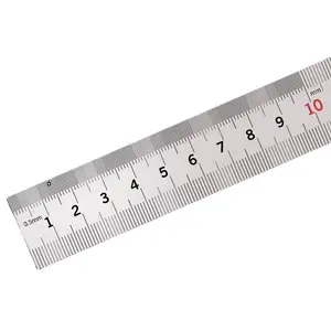 Đa đặc điểm kỹ thuật 15cm-200cm phía trước số liệu và trở lại tiếng anh Thép không gỉ dày thẳng Cai Trị