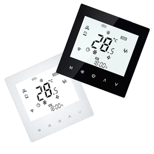 Thermostat intelligent connecté Wi-Fi avec écran tactile LCD numérique pour unité de ventilation à bobine, contrôleur de température pour climatisation intérieure - Product Image 4