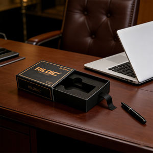 Boîte <span class=keywords><strong>de</strong></span> rangement personnalisée haut <span class=keywords><strong>de</strong></span> gamme pour <span class=keywords><strong>cartouches</strong></span>, résistante aux enfants, avec doublure en éponge, design gaufré, en carton recyclé écologique - Product Image 4