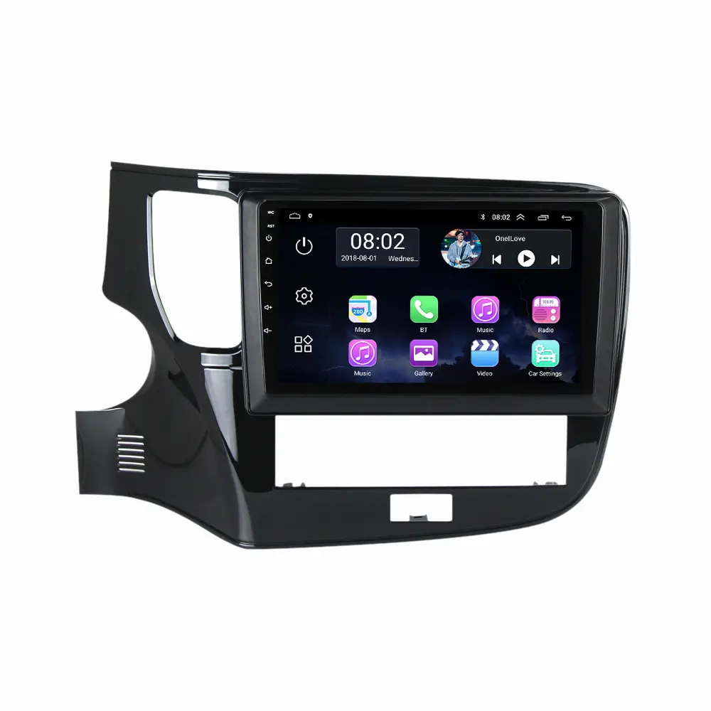 Prelingcar untuk Mitsubishi Outlander 2018-2021 Android 12 Monitor Mobil Carplay DSP RDS GPS Bawaan 2din Radio Dvd Player 5.1HIFI