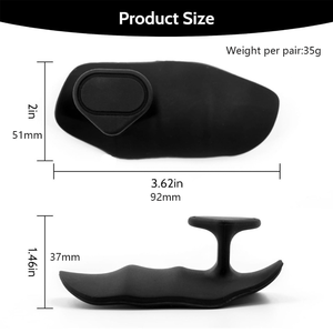 Guantes Deportivos de Silicona para Gimnasio y Levantamiento de Pesas Agarre Flexible Elástico para Barra Antideslizante Protección Fitness Entrenamiento de Fuerza Goma - Product Image 2