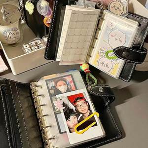 Promotion Custom Logo Faux Leather M5 <b>Notebook</b> High-end Niche Vintage Retro DIY Student Diary Pocket <b>Notebook</b> - Product Image 3