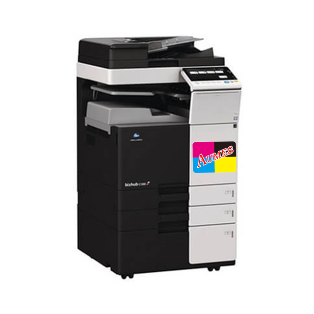 Uesd Compatible for Konica Minolta Bizhub C368 A3 A4 Color Photocopier 220V Multifunction Printer Machine Office Copier