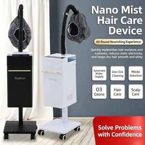 Casque de vapeur capillaire à micro-brume <span class=keywords><strong>d</strong></span>'ozone pour salon de coiffure, équipement professionnel en gros - Product Image 3