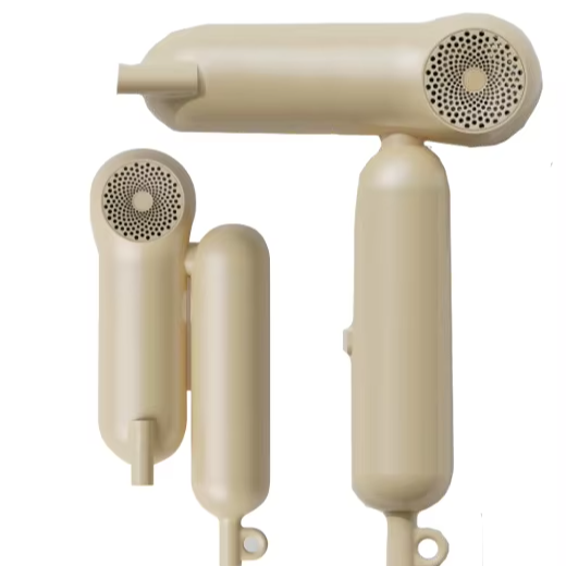 Portable Mini Foldable Hair Dryer Lightweight Travel Blow Dryer Constant Temperature Negative Ion Quiet Hair Blower Household