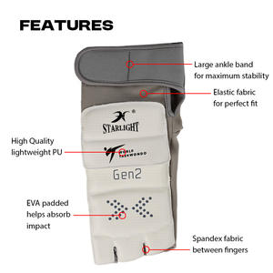 Arti marziali <span class=keywords><strong>Taekwondo</strong></span> <span class=keywords><strong>guanti</strong></span> guardia calzini del piede ingranaggio prodotti del corpo <span class=keywords><strong>Taekwondo</strong></span> protezione del piede - Product Image 3