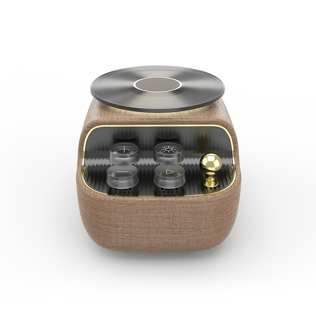 Viewtec Cool Tech Gaghets Mini Speaker with Mic, Typewriter Design Retro Mini Bluetooth Speaker with TF Card