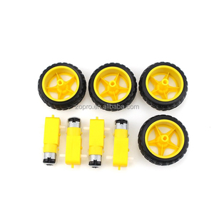 Kit sasis mobil Robot cerdas 4WD, papan pengembangan mobil - Product Image 6