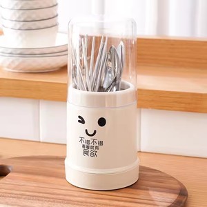 Nouvel accessoire de cuisine mignon : support de rangement et d'essorage pour cuillères et baguettes, égouttoir, panier à couverts, organisateur H0Y1 - Product Image 6