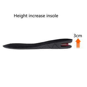 Semelles rehausseuses, semelles de chaussures à coussin d'air à 4 couches, semelles rehausseuses <span class=keywords><strong>pour</strong></span> chaussures, kits d'inserts, semelles plus hautes de 3 cm à 9 cm - Product Image 3